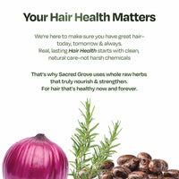 Sacred Grove Rosemary & Onion Oil for Hair Growth | Made Using 16 Potent Raw Herbs | Intensive Hair Growth Treatment | Stimulates Hair Follicles & Promotes Circulation | 100 ML