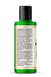 Khadi Organique Neem Sat Hair Shampoo/Cleanser Pack of 2