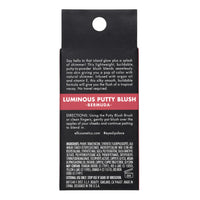 e.l.f. Luminous Putty Blush, Putty-to-Powder, Buildable Blush With A Subtle Shimmer Finish, Highly Pigmented & Creamy, Vegan & Cruelty-Free, Bermuda