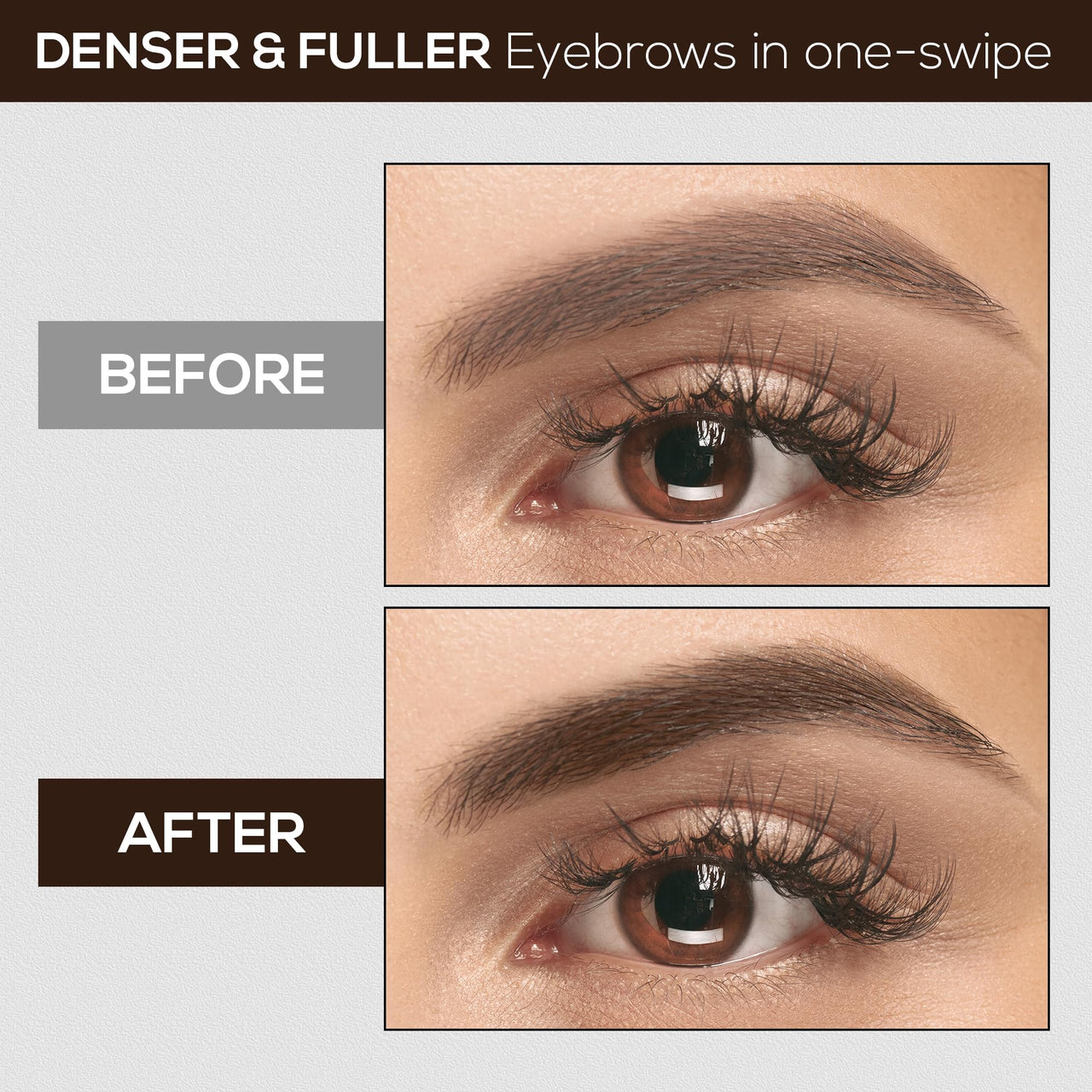 RENEE Browfill Eyebrow Pen - Brown | Waterproof & Smudge-Proof | One Swipe Application | Micro Precision | Natural & Long-Lasting Finish | For Denser & Fuller Eyebrows | Easy to Use | Cruelty-Free