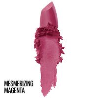 Maybelline New York Color Sensational Creamy Matte Lipstick, 680 Mesmerizing Magenta, 3.9g and Maybelline New York Color Sensational Creamy Matte Lipstick, 657 Nude Nuance, 3.9g