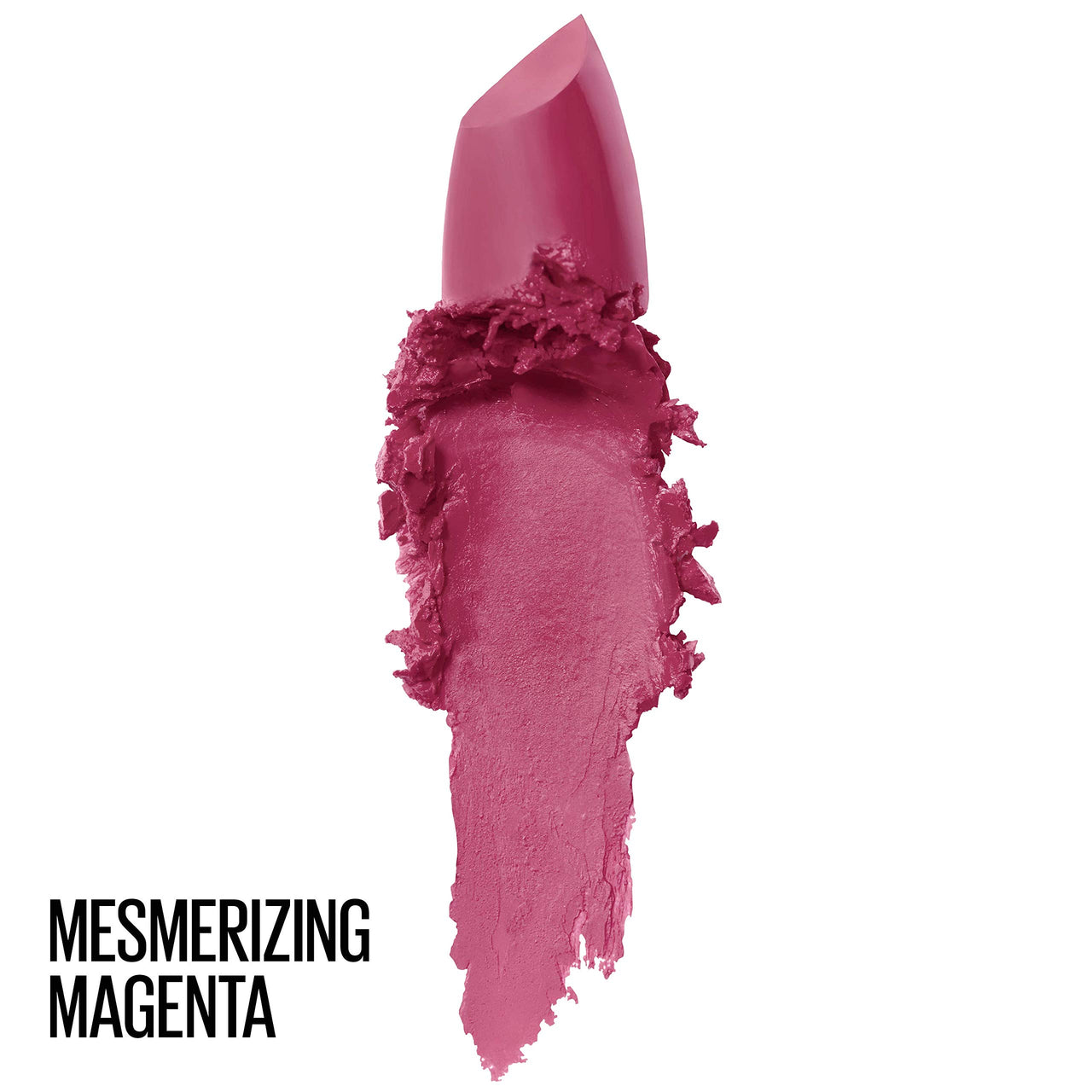 Maybelline New York Colossal Bold Eyeliner, Black, 3G And Maybelline New York Color Sensational Creamy Matte Lipstick, 680 Mesmerizing Magenta, 3.9G