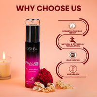 Oshea Herbals PhytoAge Reversal Skin Moisturizing Emulsion For All Skin Types | Strengthens Skin & Boosts Moisture | Enriched with Panax Ginseng & Cyclopeptide-5 100ml