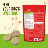 Stella & Chewy's  Freeze Dried Raw Dinner Patties – Grain Free Dog Food, Protein Rich Duck Duck Goose Recipe – 25 oz Bag 1.56 Pound (Pack of 1)