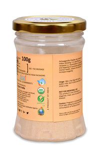 Orgrain India Organic Ashwagandha Root Powder 200g (Pack of 2 * 100g) |