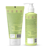 PLIX - THE PLANT FIX Neem Anti-Dandruff Advanced Kit | Shampoo (200ml), Conditioner (175ml) | Reduces Dandruff & Scalp Itching | Piractone Olamine & 3% Dandelix Pro™
