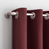 Sun Zero Easton Energy Saving Blackout Grommet Curtain Panel, 40