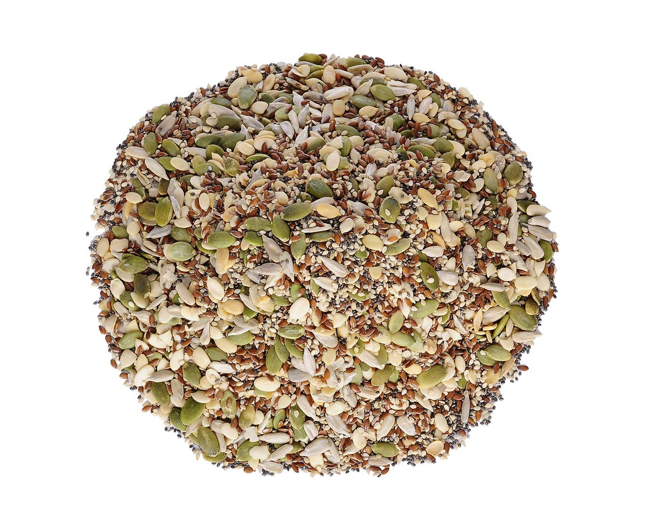 Berries And Nuts Healthy Roasted Seeds Blend | Pumpkin, Sunflower, Chia, Flax, Watermelon, Sesame Seeds | 800 Grams
