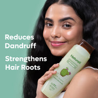 Naturali Dandruff Defence Shampoo + Hair Fall Arrest Conditioner | Reduces Flakiness & Dandruff | Soothes Scalp | Controls Hair Breakage | Tea Tree Oil Shampoo | Onion Conditioner | 200ml+180ml