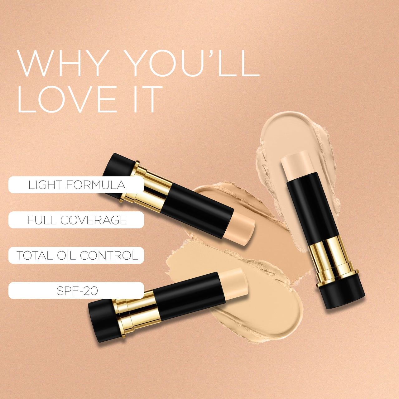 Seven Seas Ultra Light Cover HD Pro Concealer-03 Professional Concealer - Total Oil Control With SPF20 Long Lasting Concealer