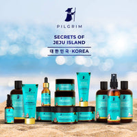Pilgrim Face Wash | Volcanic Lava Ash Foaming Cleanser with Brush 120ml, Vitamin C Night Serum 30ml | For Face Cleansing & Brightening | Unisex Korean Skin Care