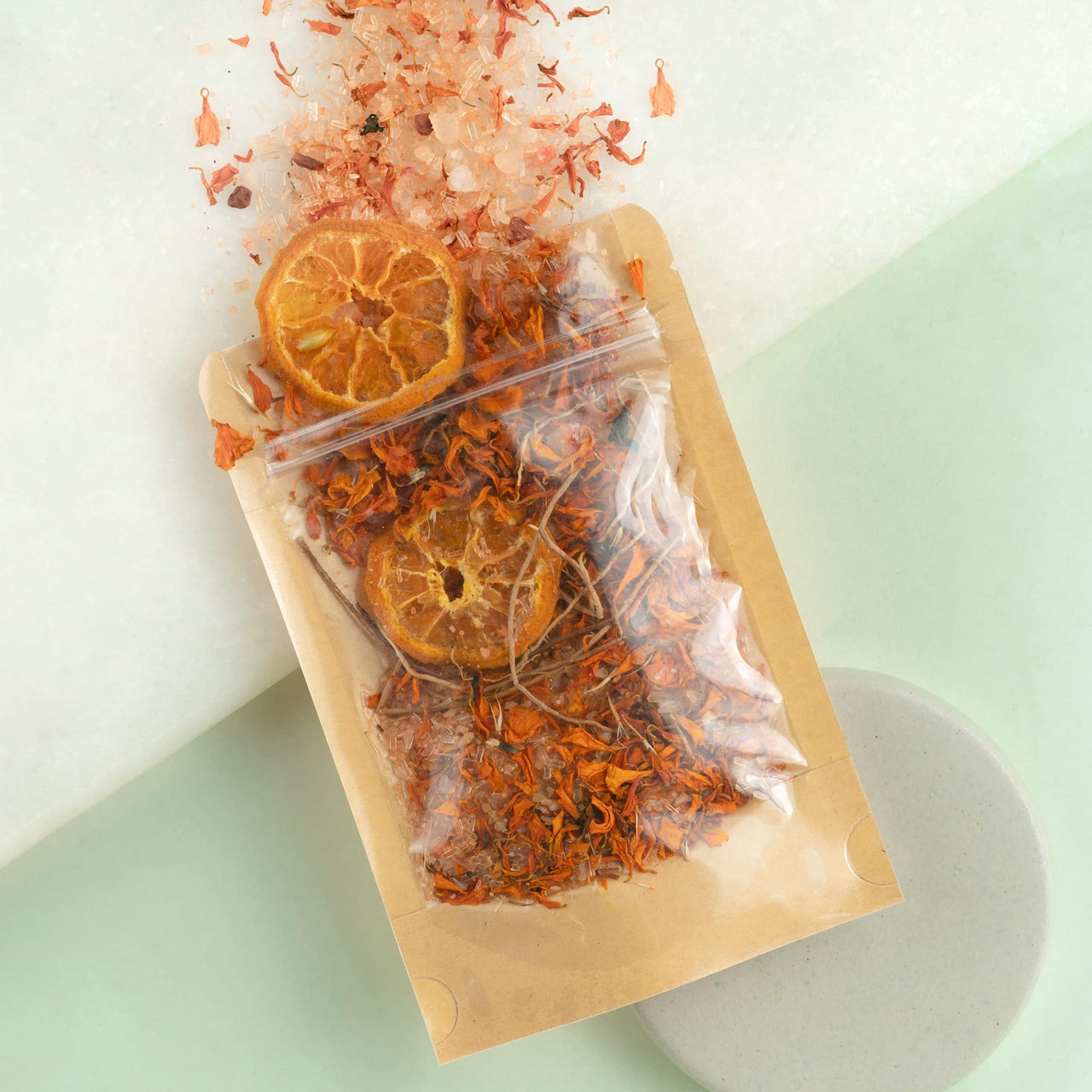 Nat Habit Fresh Cinnamon Respite Foot Salt | Epsom Salt, Himalayan Pink Salt & Essential Oils | Fights Fungal Infections | Reduces Inflammation, Pain | Pedicure Foot Soak & Aromatherapy | Pack of 2