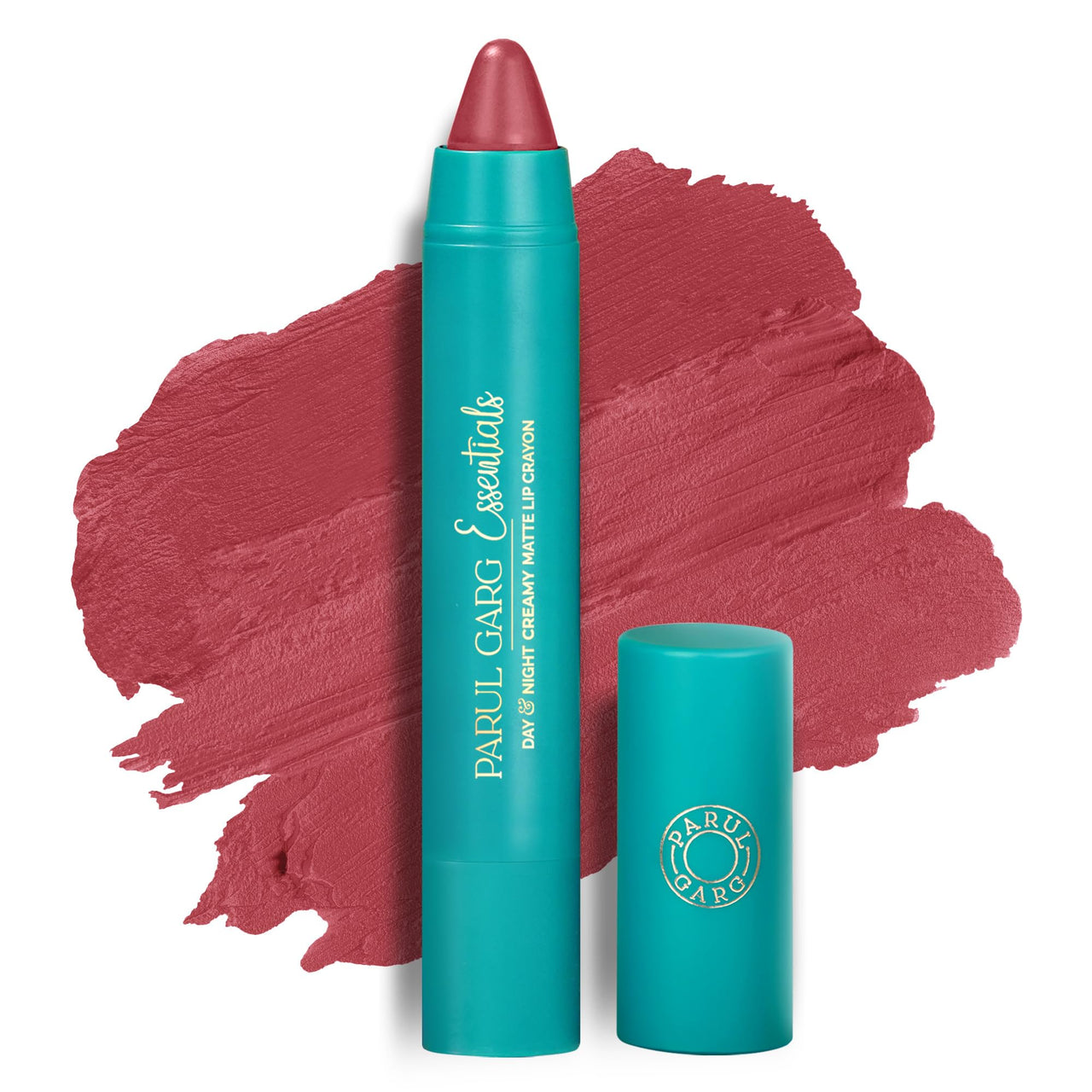Parul Garg Beauty Creamy Matte Lip Crayon | Soft Matte & Hydrating Formula with Almond Oil & Vitamin E | Rich Pigment & Comfortable Wear | 100% Vegan (Empress 35)