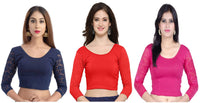 Fressia Fabrics Cotton Bustier Saree Blouse