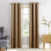 Sun Zero Easton Blackout Energy Efficient Grommet Curtain Panel, 40
