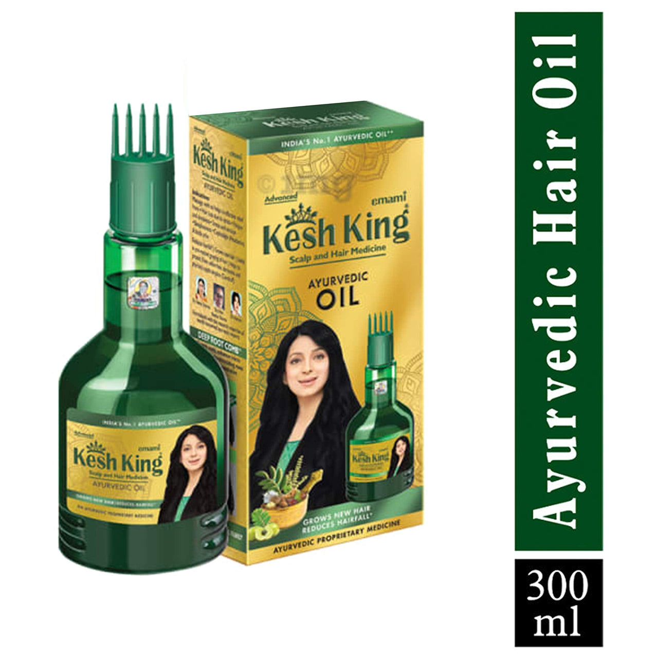 Kesh King Ayurvedic Medicinal Oil, 300Ml,300 Grams