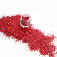 Loose Glitter Eyeshadow Powder Shiney Glitter (Hot Sauce)