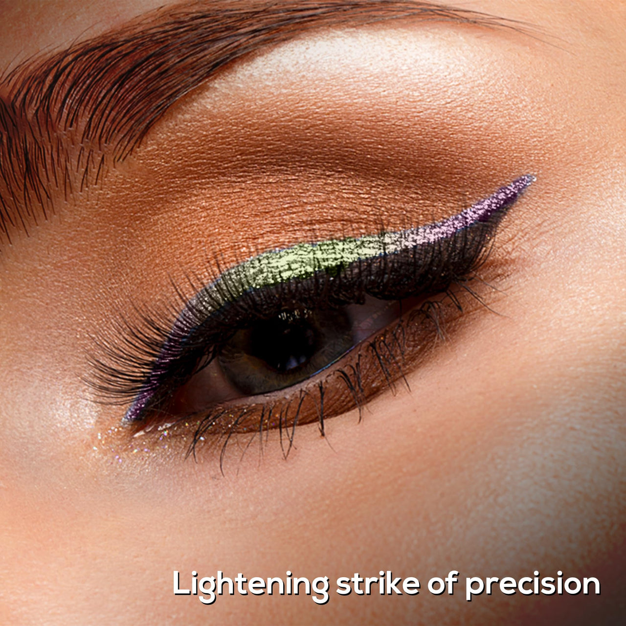 RENEE Holographic Crayon Eyeliner, Smudge-Proof,Shimmery Finish & Long-Lasting, Easy Glide & Quick-Drying Formula With Monochrome Effect, Intense Color Pay-Off, Infused With Vitamin E, 05 Mars, Pink