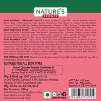 NATURES ESSENCE Rose Radiance Clean-Up Kit, 300Gm, White