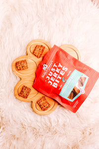 Stella & Chewy's  Just Jerky Bites Real Salmon Recipe Dog Treats, 6 oz. Bag 6 Ounce (Pack of 1)