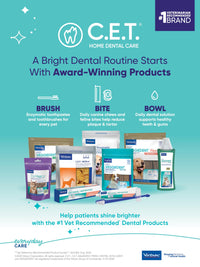 Virbac CET Enzymatic Oral Hygiene Chews for Dogs, Beef, 0.6 pounds, 8.4 Ounce (Pack of 1) 8.4 Ounce (Pack of 1)