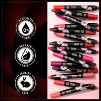 FACESCANADA Comfy Matte Lip Crayon - Hangover 12, 2.8g | 8HR Long Stay | No Dryness | Luxurious Matte Texture | Intense Color in 1 Stroke | Hydrates & Nourishes With Chamomile & Shea Butter