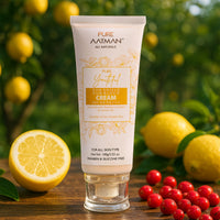 Pure Aatman SPF 50 PA+++ High Protection Sunscreen with Bearberry & Lemon Oil | Broad-Spectrum Protection & Skin Brightening | Lightweight, No White Cast | Only Natural Ingredient Used | Result Oriented | For Both Men & Women