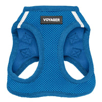 Voyager Step-in Air Dog Harness - All Weather Mesh Step in Vest Harness for Small and Medium Dogs and Cats by Best Pet Supplies - Harness (Royal Blue), L (Chest: 18-20.5