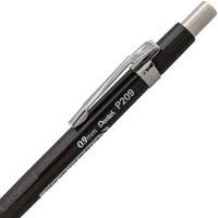 Pentel Sharp Mechanical Pencil, (0.9mm), Metallic Graphite Barrel, Box of 12 (P209MN) 12 Count (Pack of 1) 0.9mm