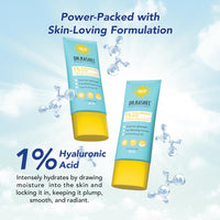 DR.RASHEL Hyaluronic Acid Serum Sunscreen, SPF 60, Lightweight Formula, 30 ml