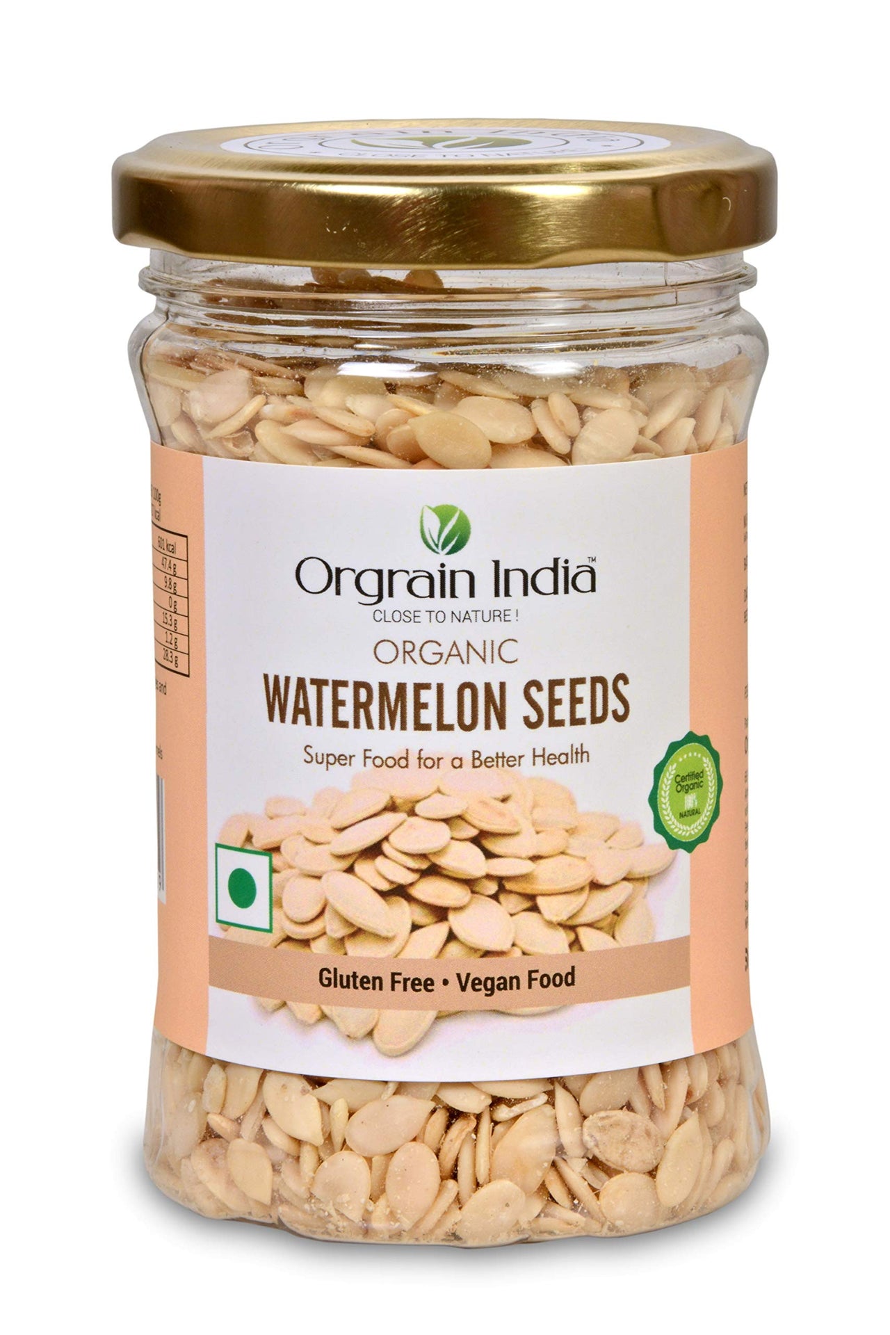 Orgrain India Organic Omega Meal Mix, Healthy Gift Hamper (Chia Seeds 150g, Flax Seeds 150g, Pumpkin Seed 140g, Watermelon Seeds 140g, Sunflower Seed 140g, Quinoa Seed 200g)