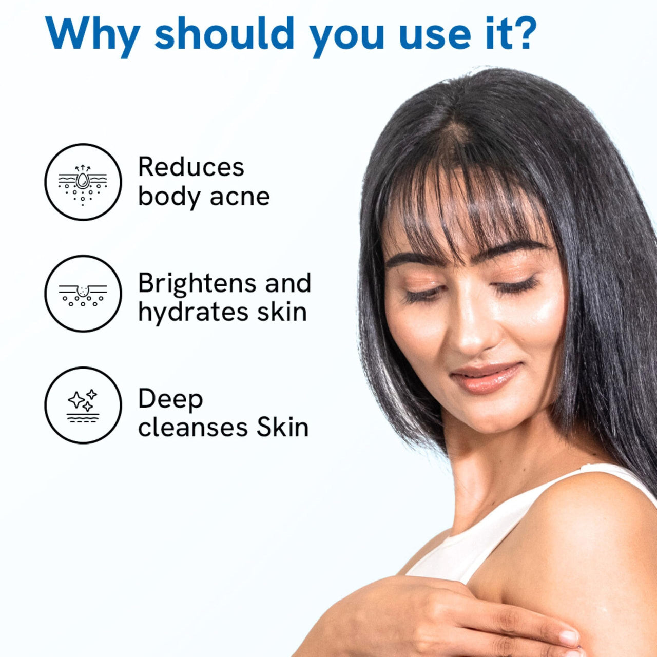 Be Bodywise 5% Niacinamide Body Wash & 1% Salicylic Acid Body Wash | With Aloe Vera & Chamomile Extract | For Glowing, Radiant & Even-Toned Skin | 500 ml