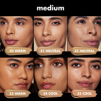 e.l.f. Soft Glam Liquid Foundation Suitabe for All Skin Types, Medium Coverage, Long-Lasting & Buildable Foundation For A Smooth, Satin Finish, Vegan & Cruelty-Free, 31 Medium Neutral