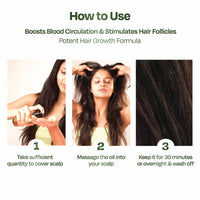 Sacred Grove Rosemary & Onion Oil for Hair Growth | Made Using 16 Potent Raw Herbs | Intensive Hair Growth Treatment | Stimulates Hair Follicles & Promotes Circulation | 100 ML