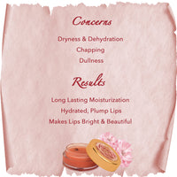 Khadi Essentials Wild Rose Lip Balm with Vitamin E & SPF 20 For Dry & Chapped Lips - 5gm