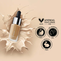 FACESCANADA Ultime Pro Second Skin Foundation - Rich Ivory 013, 15ml | Lightweight Anti-Ageing Serum Foundation | 3X Lighter | Natural Matte Finish | Medium To High Coverage | SPF 15 | Non-Oily