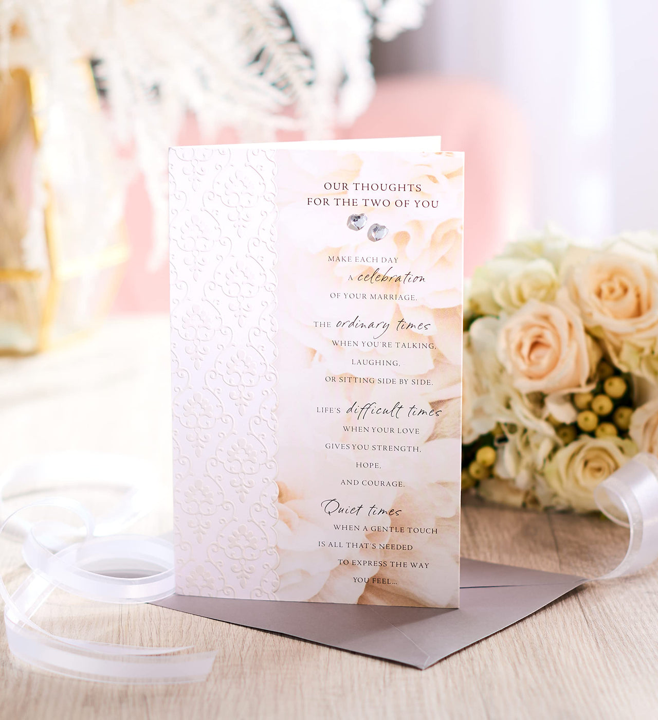 American Greetings Wedding Card (Beautiful Beginning) Beautiful Beginning