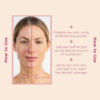 MISSHA Magic Cushion Cover Light I SHADE NO. 23 I 15g I Mousse Foundation I Long Lating Formula I Hydrating Skin I Matte Finish I Natural Glow I All SKin types