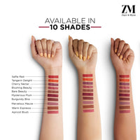 ZM Transfer-Proof Power Matte Bullet Lipstick, Vegan, 3.2 g (Marvellous Mauve)