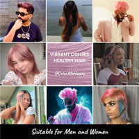 2.Oh! Italian- Pastel Pink Hair Color For Women & Men | Ammonia-Free DIY Semi Permanent Hair Color | Enriched with Argan Oil | Lasts upto 6-8 Washes | Pack of 2