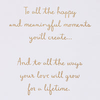 American Greetings Wedding Card (Happy and Meaningful Moments)