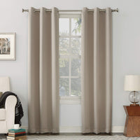 Sun Zero Easton Energy Saving Blackout Grommet Curtain Panel, 40