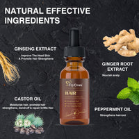 TryOnes Professional Hair Serum for Frizzy Hair||Serum for Women & Men||All Hair Types for Frizz-free, Smooth & Glossy Hair||Hair Strengthens Oil_30ML