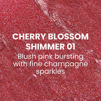 Typsy Beauty Glossified Lip Plumer (Cherry Blossom with Shimmer) | 3-in-1 | Hydrating & Nourishing Lip Balm | Instant Fullness with Lip Plumper | High Shine Lip Gloss | Formulated In Korea | 2.6gm