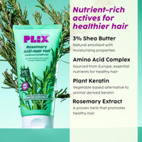 PLIX - THE PLANT FIX Rosemary Advanced Anti Hair Fall Conditioner With Rosemary For Reducing Hair Loss, Breakage| | All Hair Types | Men & Women | Sulphate & Parabeen Free| 175 Ml, 1 Count