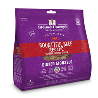 Stella & Chewy's  Freeze-Dried Raw Cat Dinner Morsels – Grain Free, Protein Rich Cat & Kitten Food – Bountiful Beef Recipe – 3.5 oz Bag 3.5 Ounce (Pack of 1)