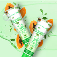 Hilary Rhoda Face & Body Cleansing Scrub Gel | Dead Skin Removing Cleansing Scrub Gel | Gently Exfoliates Skin Cells | Removes Dirt & Oil | 100ml (Papaya-Shade 03)
