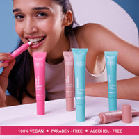 Lotus Herbals Sugar Delight Lip Balm With Spf 15 For Dry And Chapped Lips, Reduces Pigmentation, Moisturises Deeply, Glossy Finish, With Ceramides And Vitamin E, Pink Tint, Fruity Scent,(Pink, 10Gm)