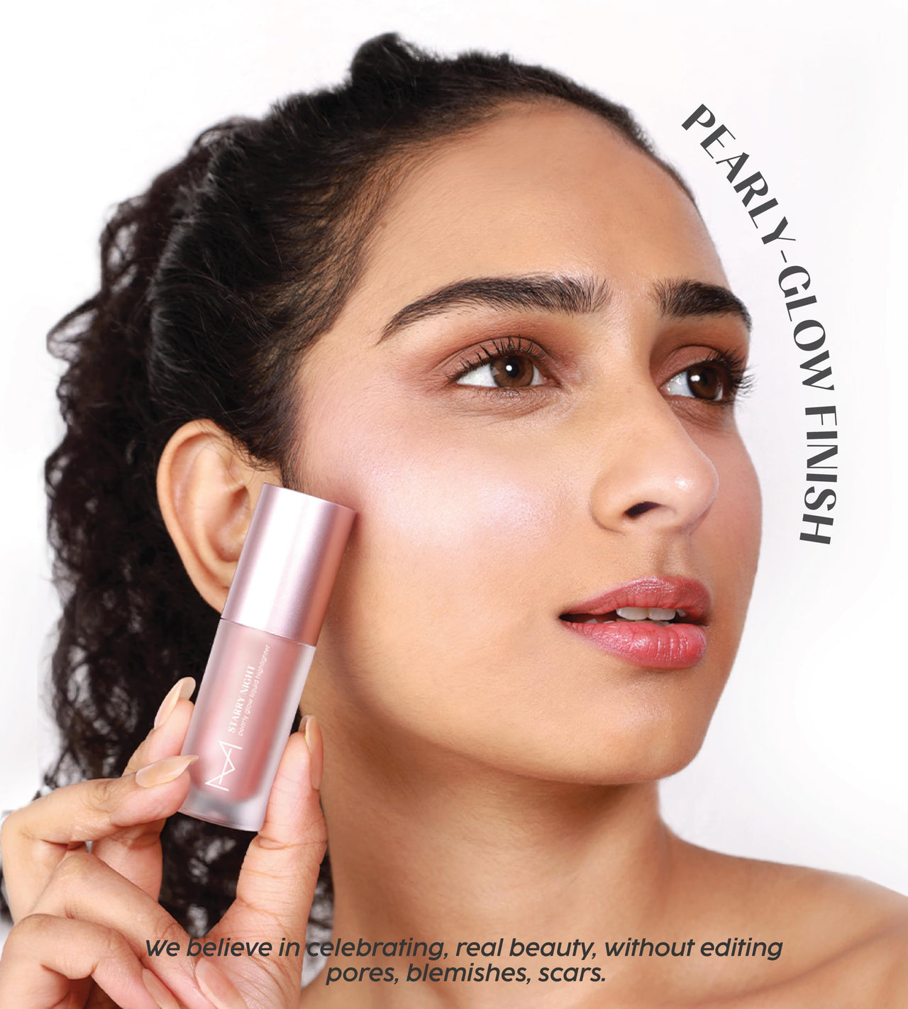 House Of Makeup Liquid Highlighter | High-glow, Smudge-proof Highlighter Makeup For All Skin Tones | Smudge-proof Makeup Highlighter | 6 ml (Meteorite, 6 ml)