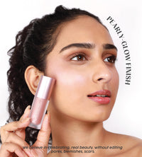 House Of Makeup Liquid Highlighter | High-glow, Smudge-proof Highlighter Makeup For All Skin Tones | Smudge-proof Makeup Highlighter | 6 ml (Meteorite, 6 ml)